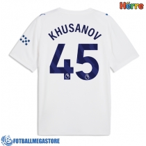 Fotballdrakt Herre Manchester City Abdukodir Khusanov #45 Tredjedrakt 2026-27 Kortermet